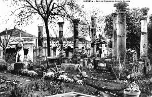 GUELMA - SQUARE - RUINES ROMAINES